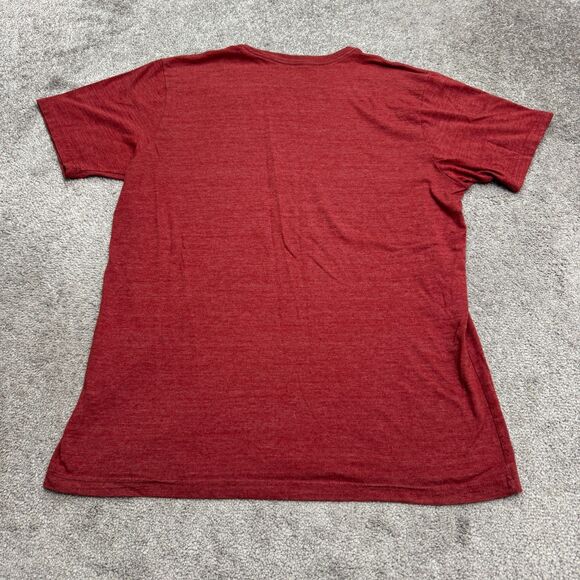 The North Face Slim Fit Graphic T-Shirt Men XL Red Crew Neck California Bear Tee - Picture 2 of 10